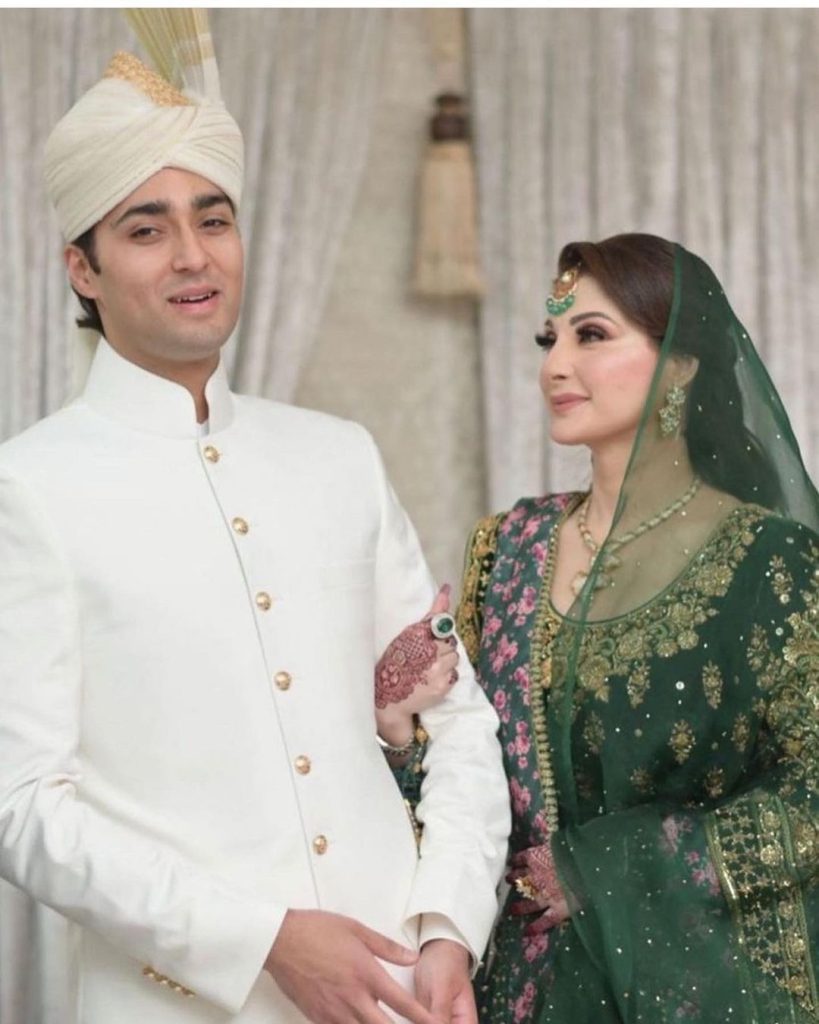 Maryam Nawaz Gorgeous Looks From Junaid Safdar's Wedding