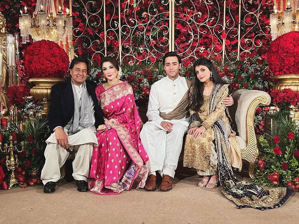 Junaid Safdar And Maryam Nawaz’s Pictures With HSY Raise Questions