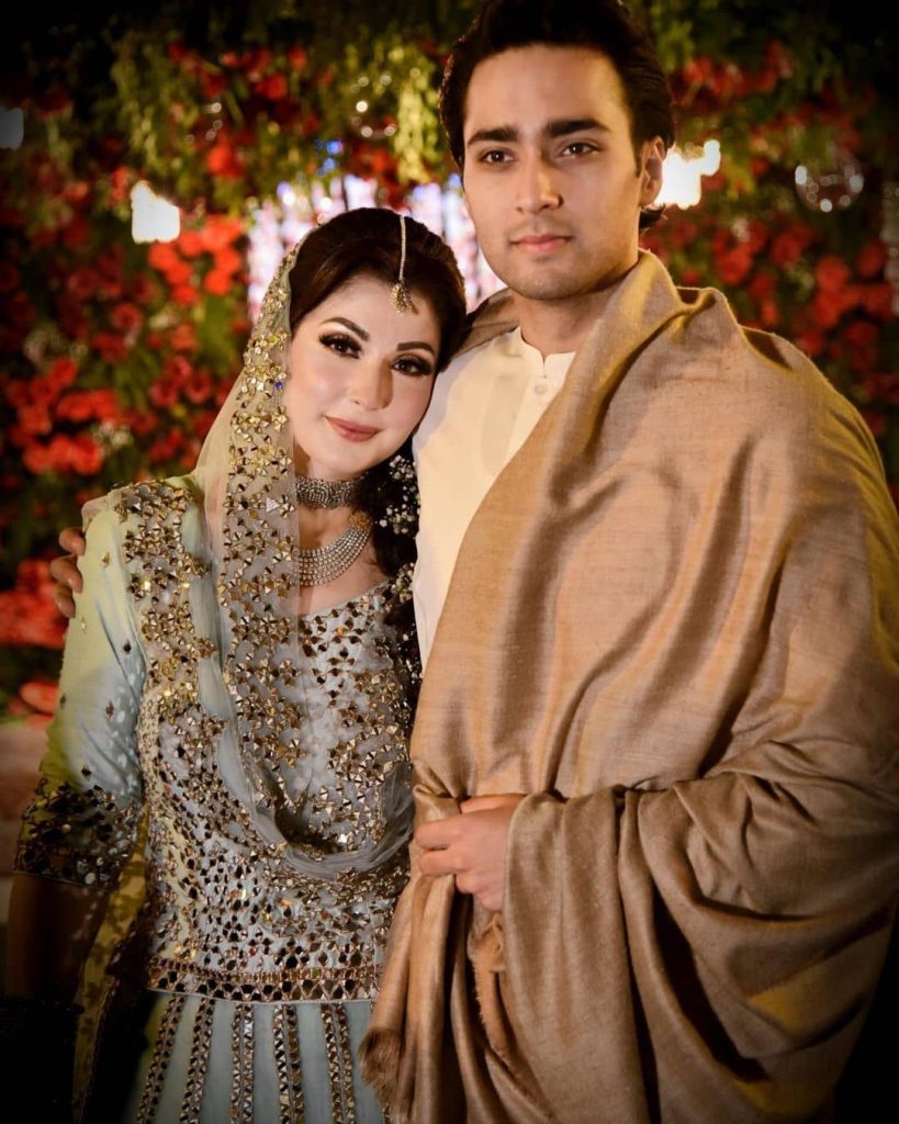 Netizens Criticize Maryam Nawaz For Being Overdressed At Her Son's Wedding