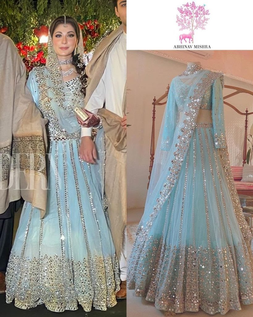 Indian Designer Reveals The Price Of Maryam Nawaz's Dress