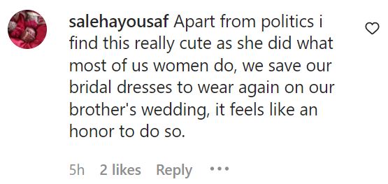 Maryam Nawaz's Daughter Wins The Internet By Reusing Her Wedding Outfits