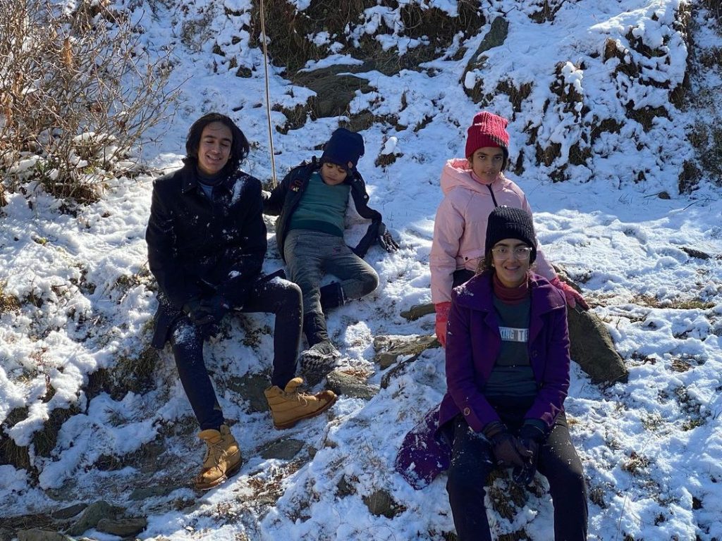 Nadia Hussain's Trip To Malam Jabba With Family