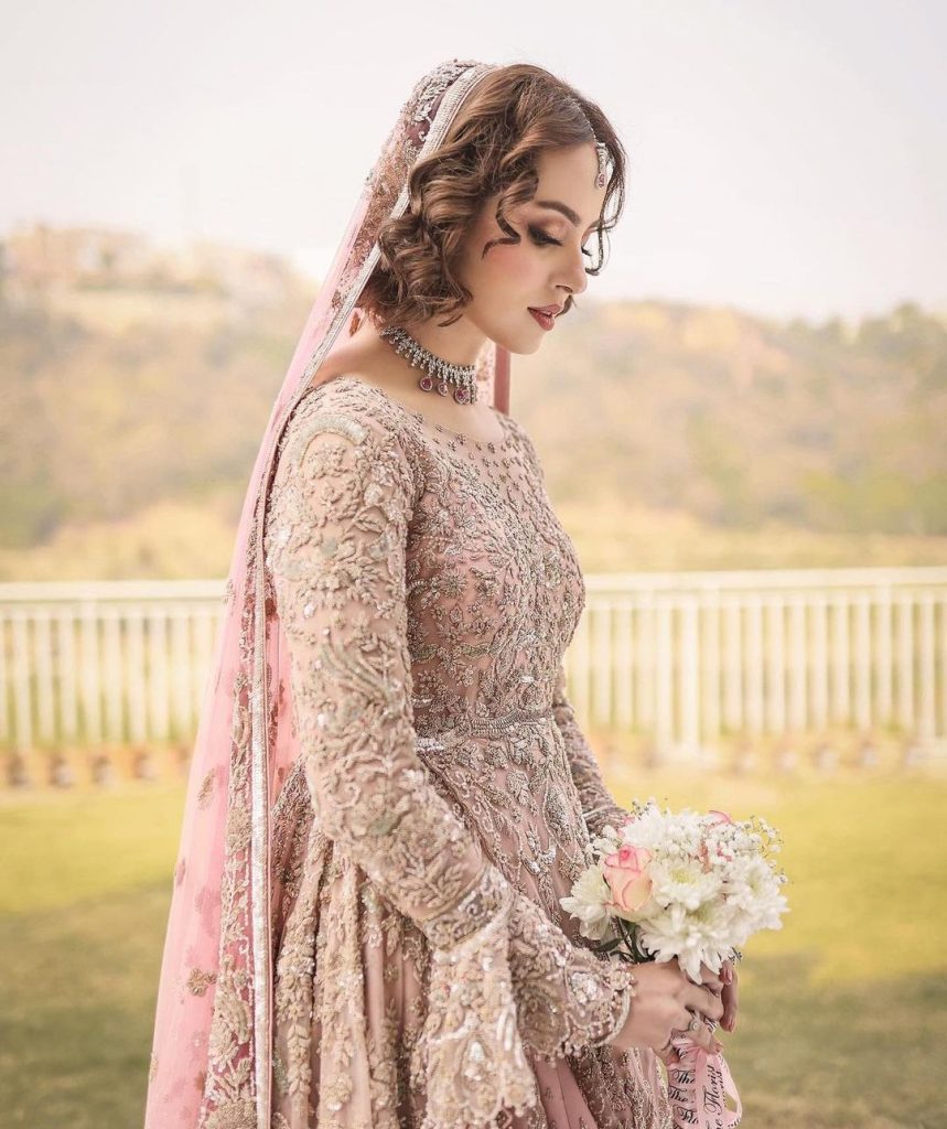 Nimra Khan Flaunts Elegance In Her Latest Bridal Shoot