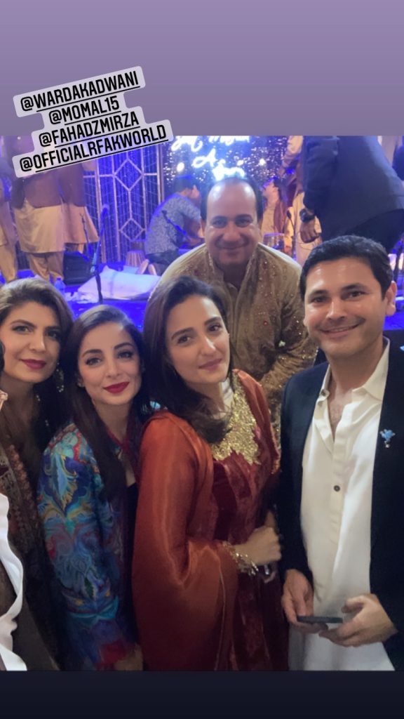 Celebrities Spotted At Rahat Fateh Ali's Live Concert
