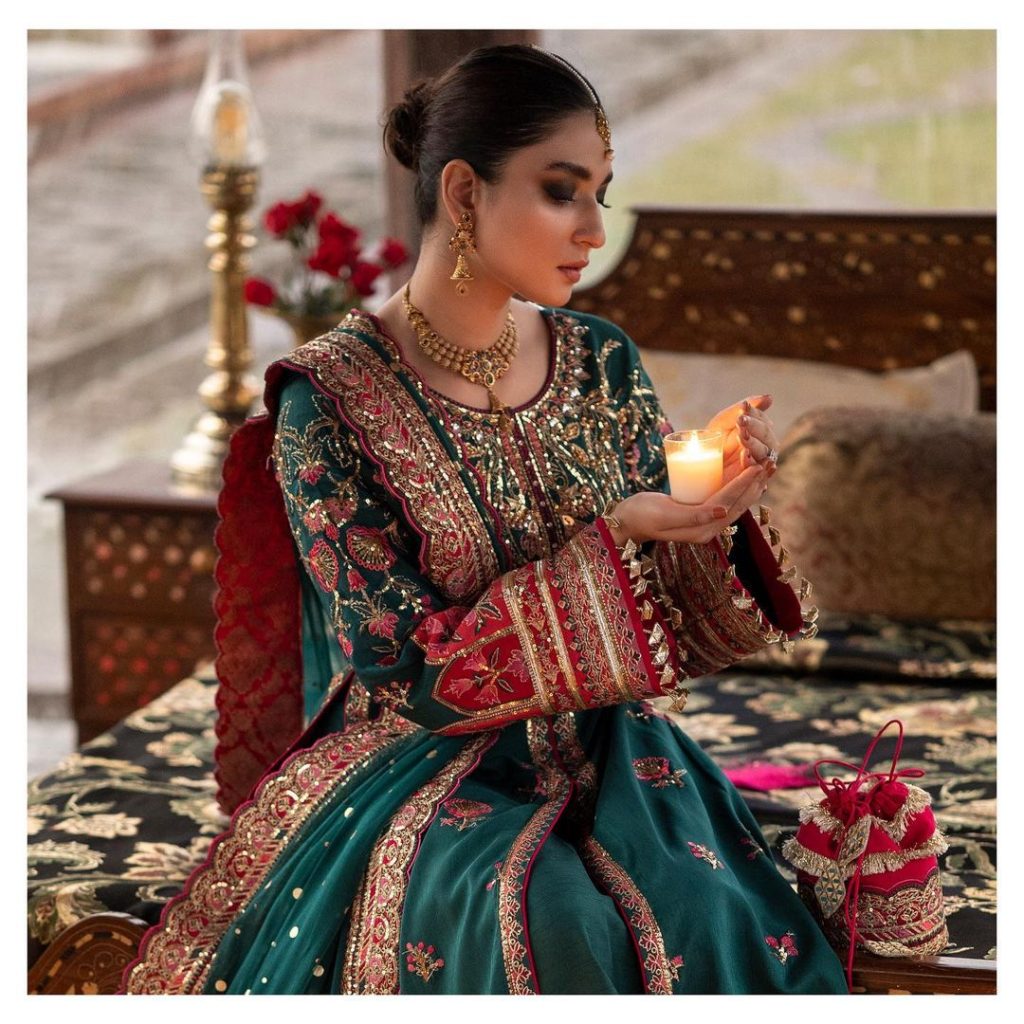 Gulaal Latest Wedding Collection Featuring Ramsha Khan