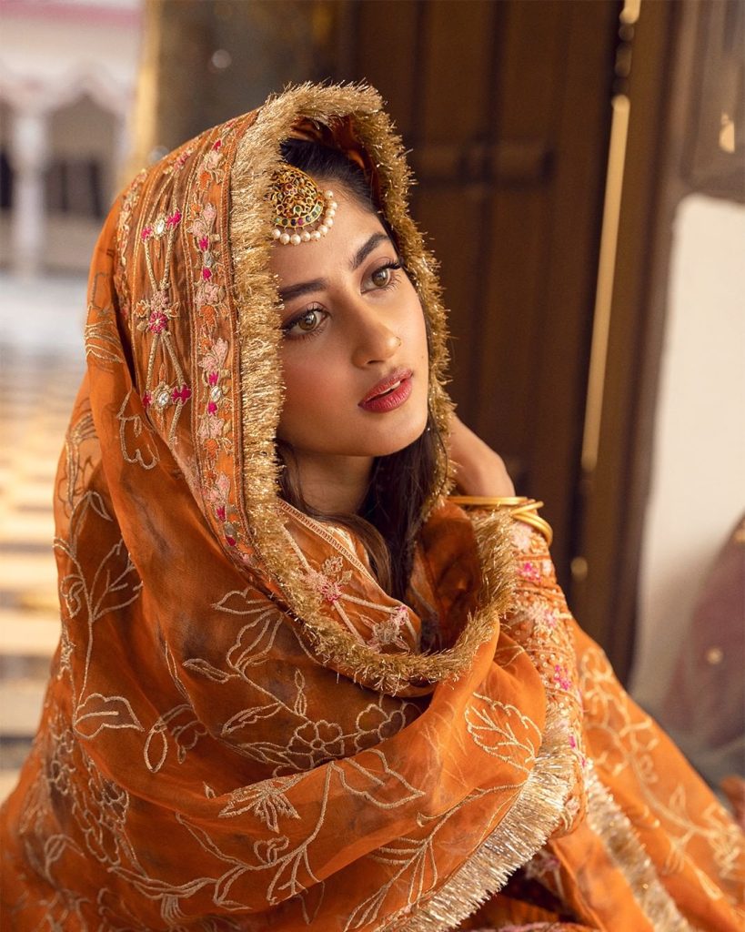 Faiza Saqlain Latest Luxury Collection'21 Featuring Sajal Aly