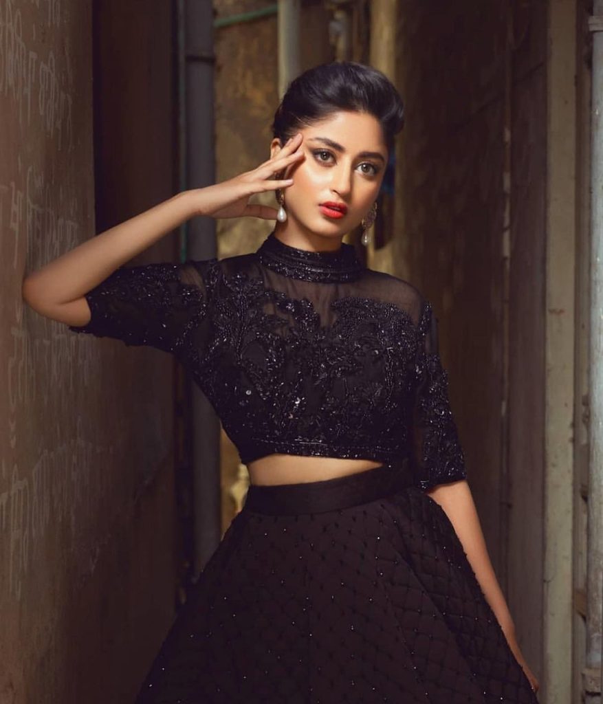 Faiza Saqlain Latest Luxury Collection'21 Featuring Sajal Aly