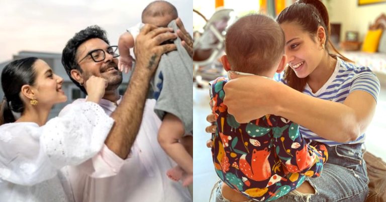 First Look Of Iqra Aziz And Yasir Hussain’s Son