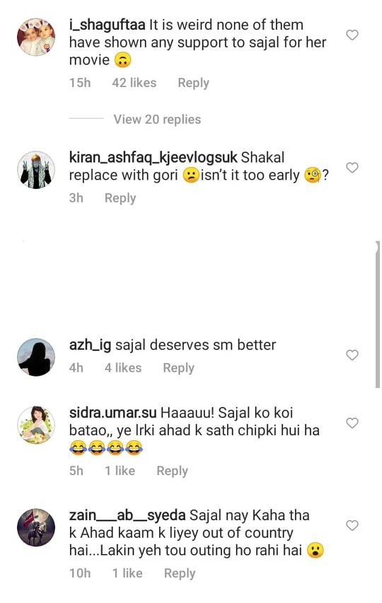 Public Alleges Ahad Raza Mir For Using Sajal Aly And Confrim Seperation Rumors