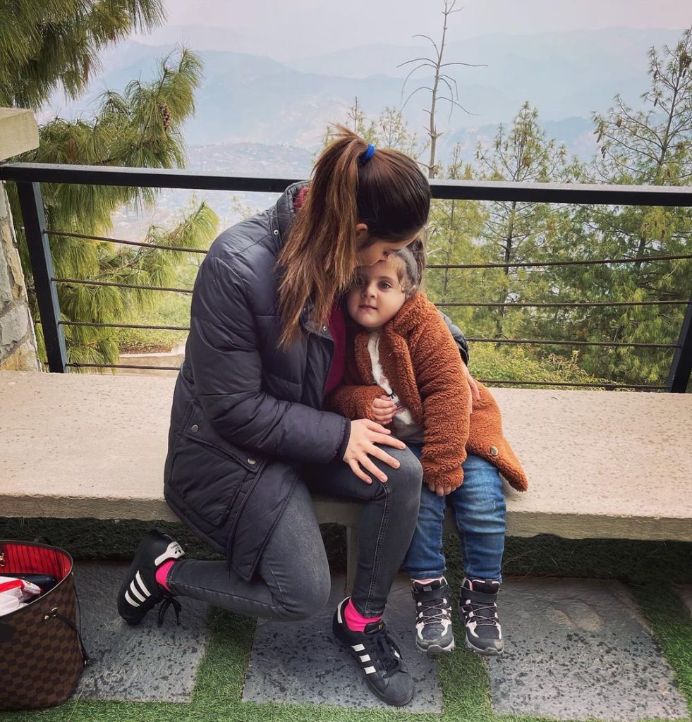Latest Clicks From Aiman And Minal Khan's Family's Getaway To Northern Pakistan