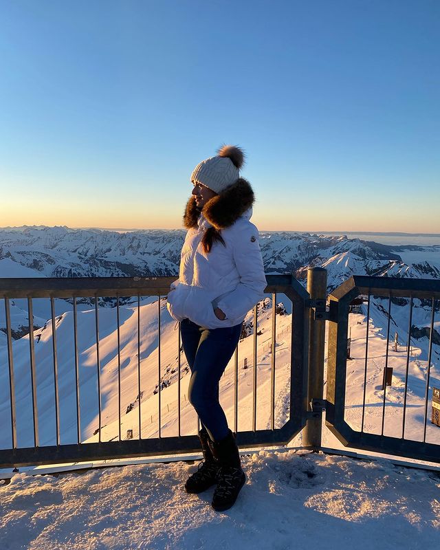 Alyzeh Gabol Vacationing In Switzerland With Husband