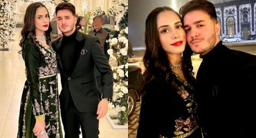Shahveer Jafry And Ayesha Beig Spotted At A Wedding