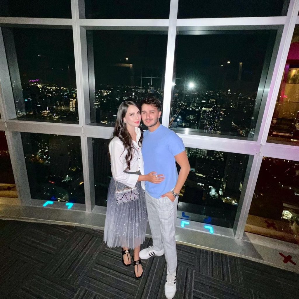 Shahveer Jafry And Ayesha Beig Latest Clicks From Bangkok