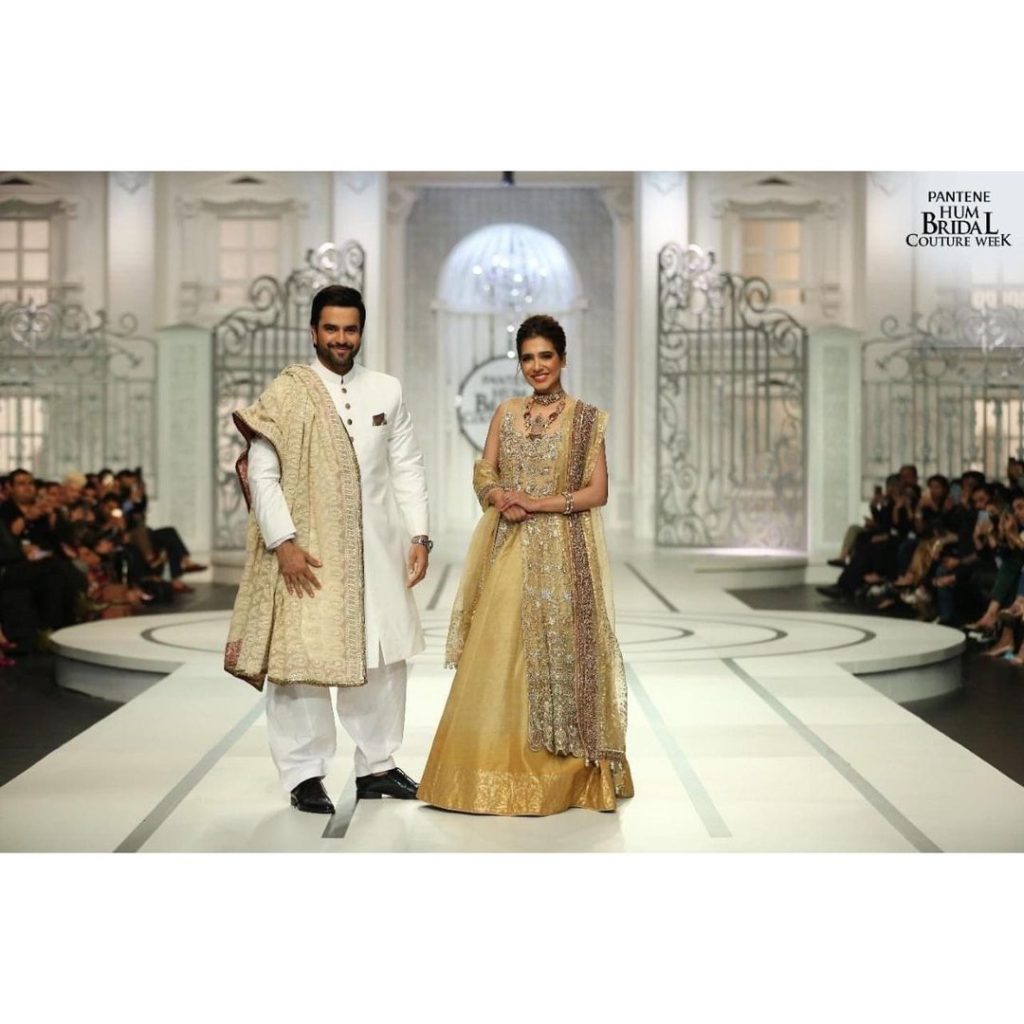 Pakistani Celebrities Shining at Bridal Couture Week