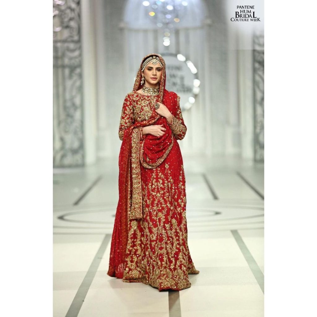 Pakistani Celebrities Shining at Bridal Couture Week