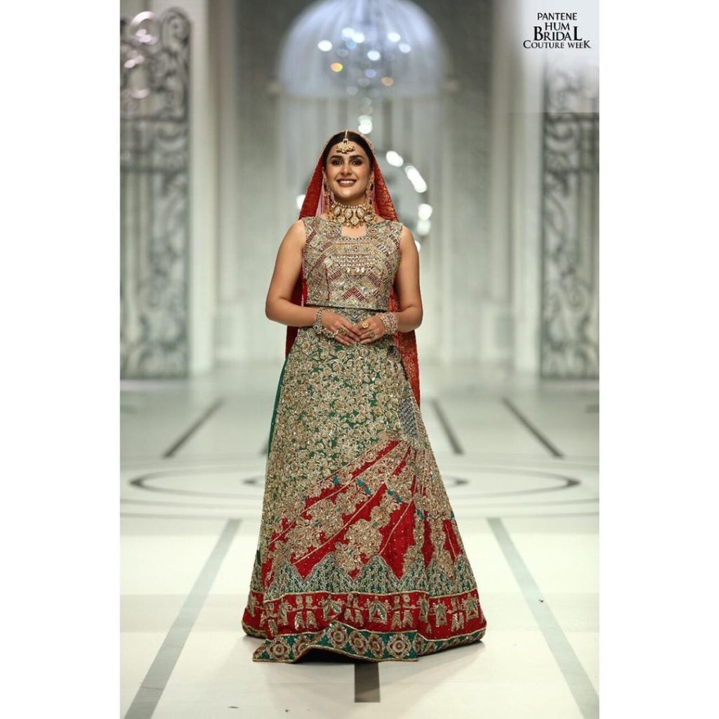 Pakistani Celebrities Shining at Bridal Couture Week