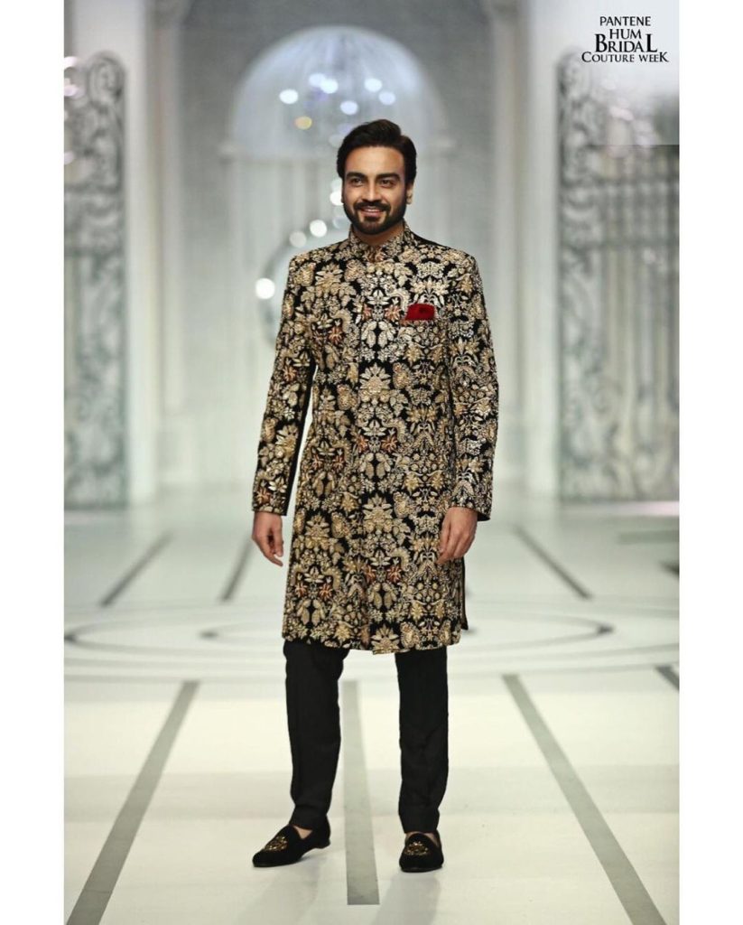 Pakistani Celebrities Shining at Bridal Couture Week