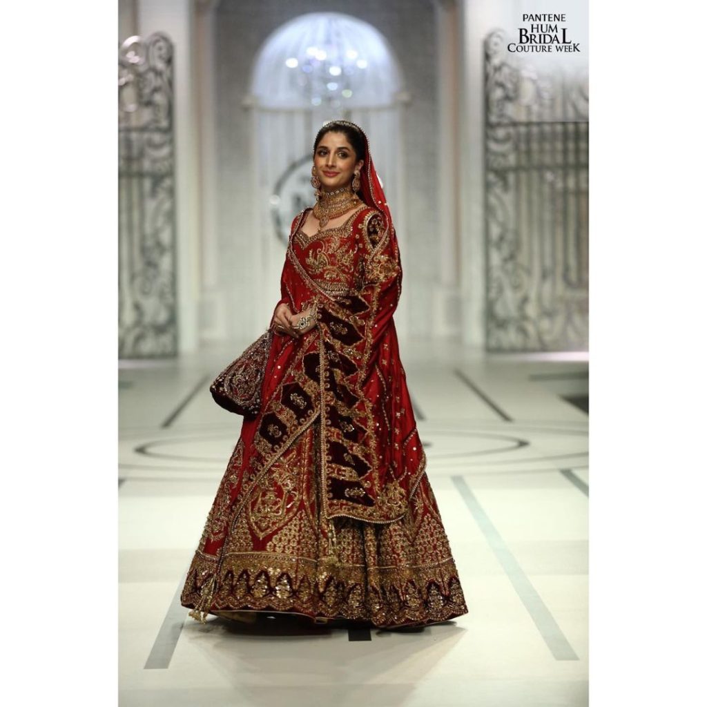 Pakistani Celebrities Shining at Bridal Couture Week