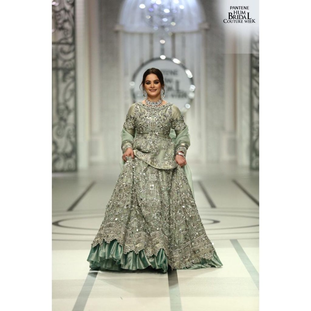 Pakistani Celebrities Shining at Bridal Couture Week