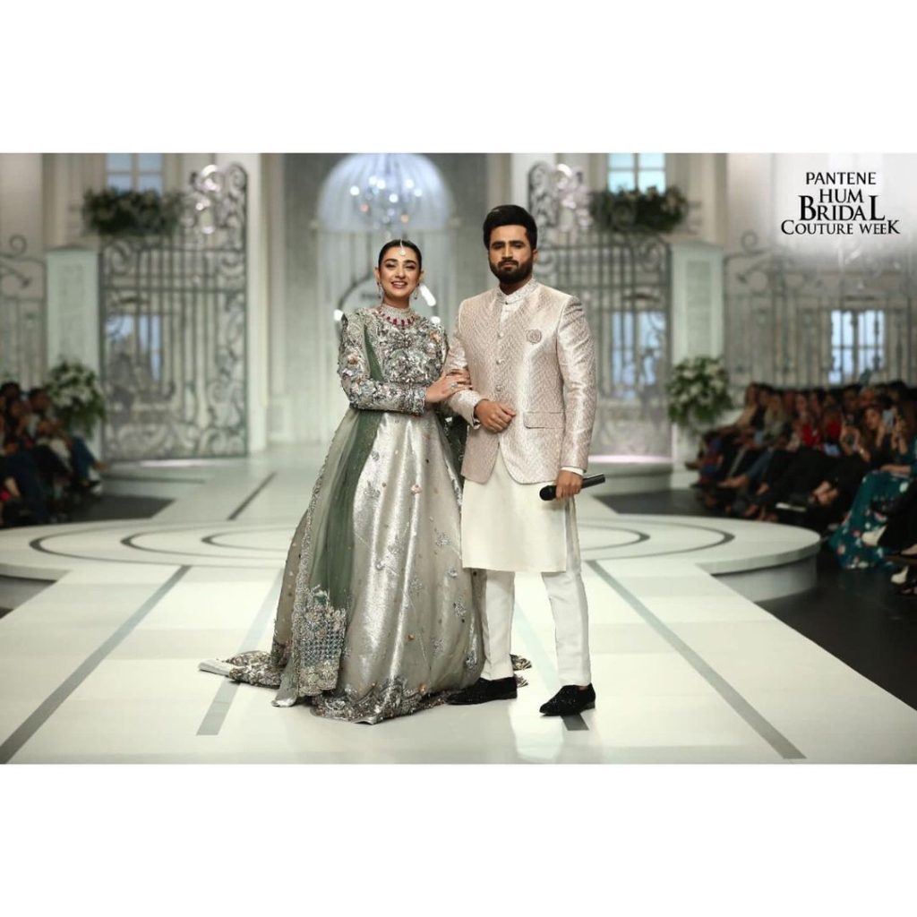 Pakistani Celebrities Shining at Bridal Couture Week