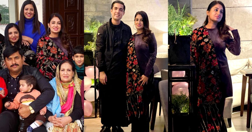 Farah Yousaf Celebrating Birthday With Iqrar-ul-Hassan And Family