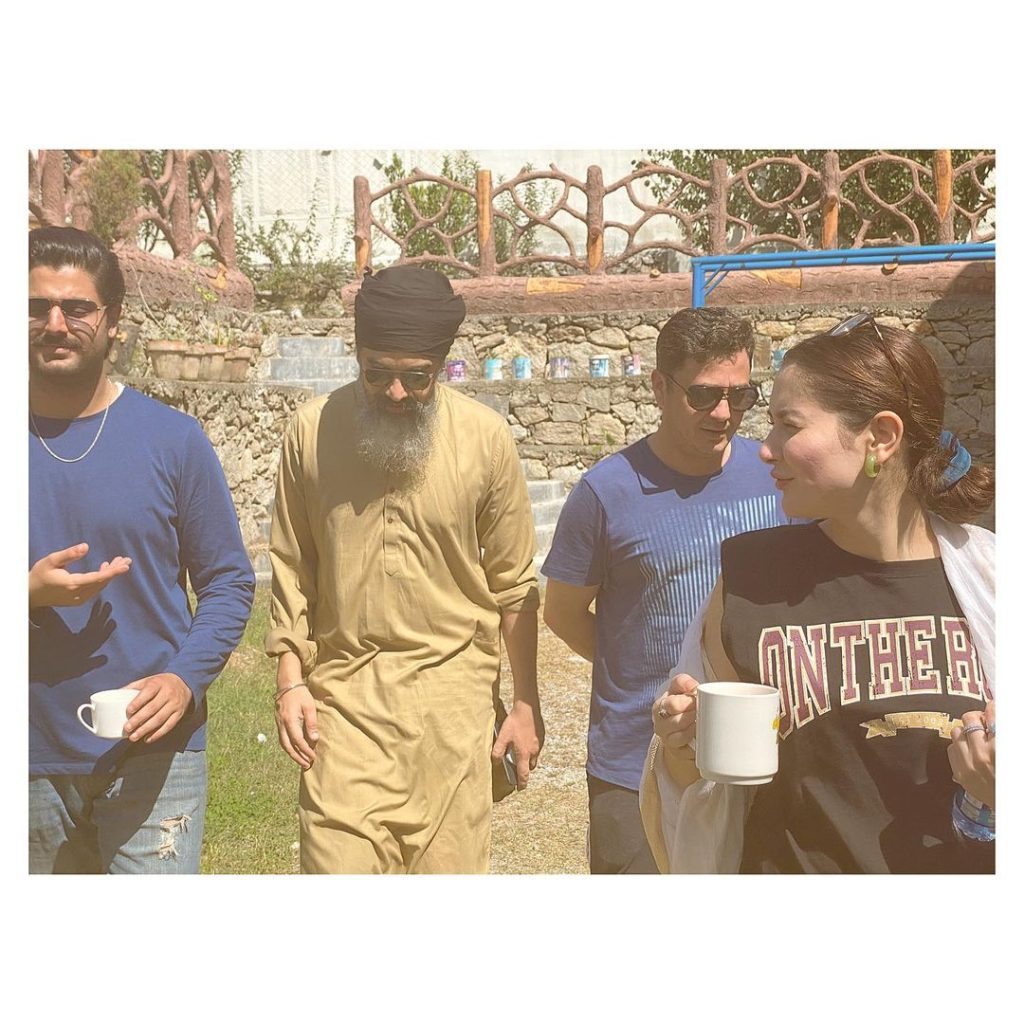 Latest Clicks Of Hania Aamir From The Sets Of Sang-e-Mah