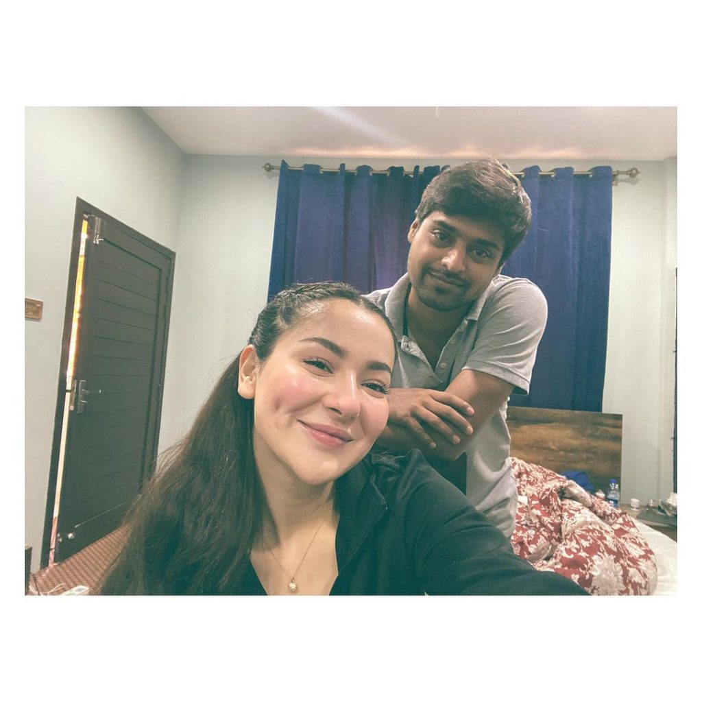 Latest Clicks Of Hania Aamir From The Sets Of Sang-e-Mah