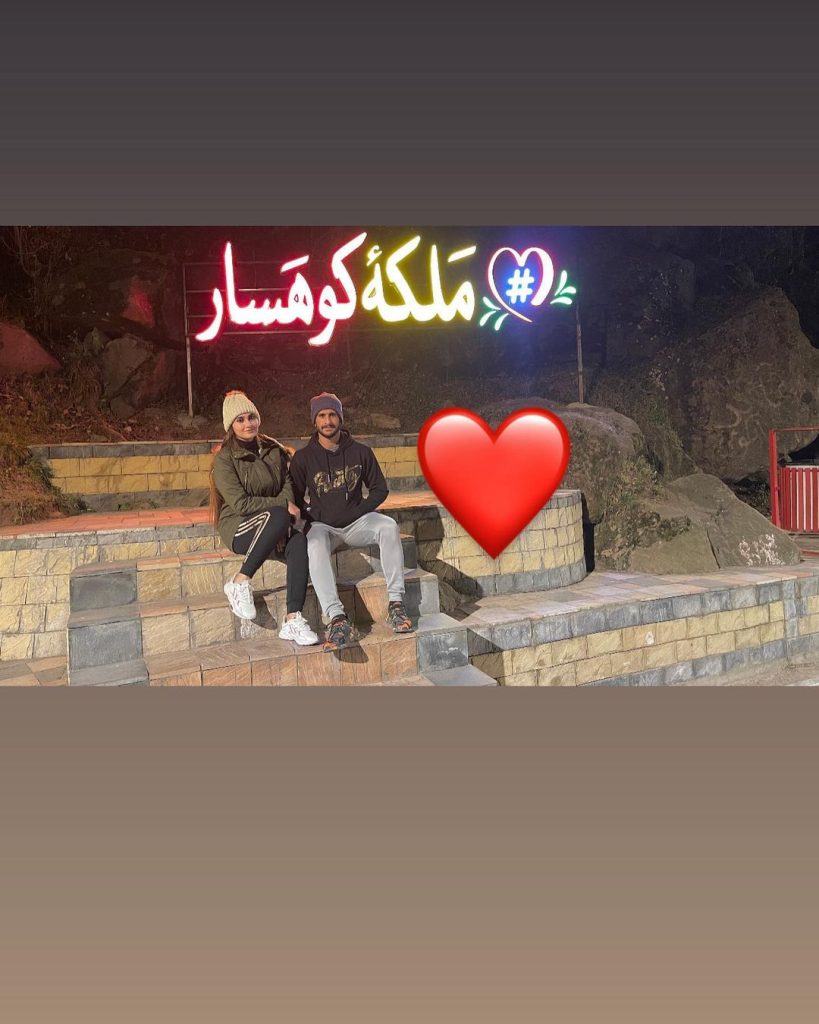 Hassan Ali & Wife Share More Pictures From Murree Trip
