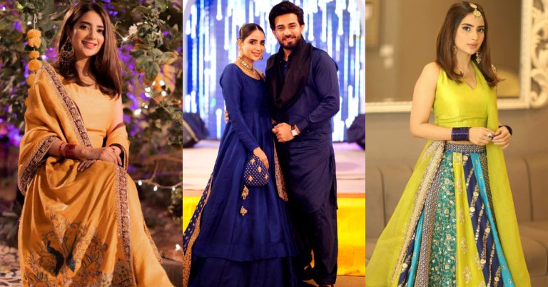 HD Clicks Of Saboor Aly From Mariam Ansari’s Wedding Festivities