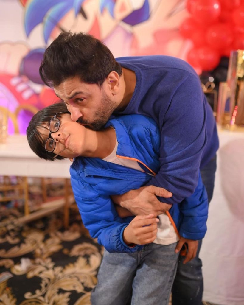 Hira And Mani's Son Ibrahim's Birthday Pictures