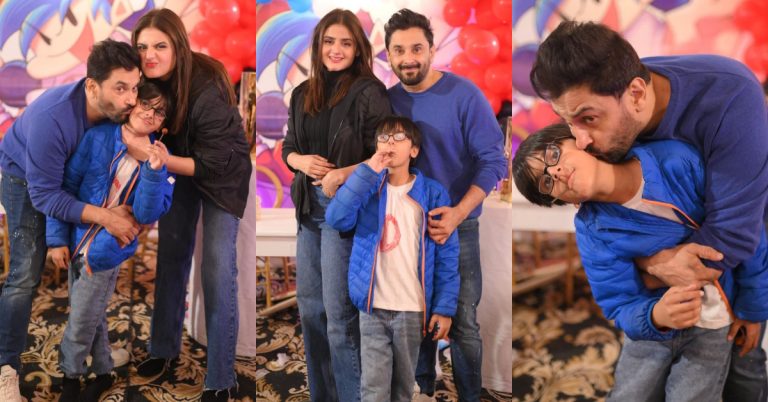 Hira And Mani’s Son Ibrahim’s Birthday Pictures