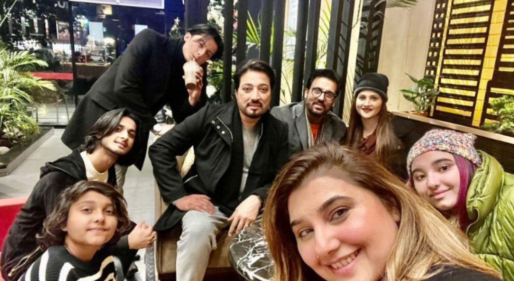 Javeria Saud & Sahiba Rambo Families Spotted Together