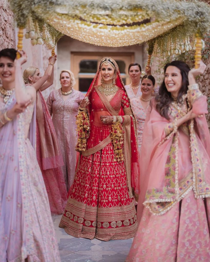 Unseen Pictures From Katrina Kaif And Vicky Kaushal's Wedding