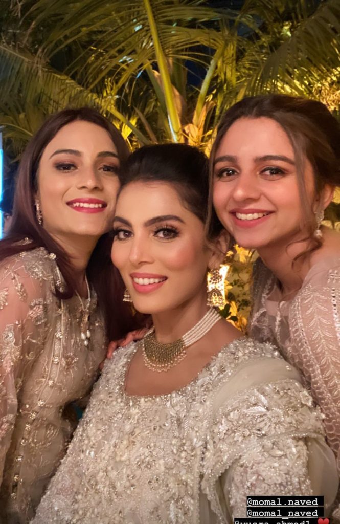 Beautiful Reception Pictures of Model Mushk Kaleem