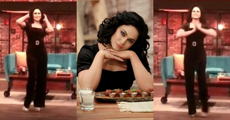 Public Reacts To Veena Malik’s Dance Moves In Timeout With Ahsan Khan