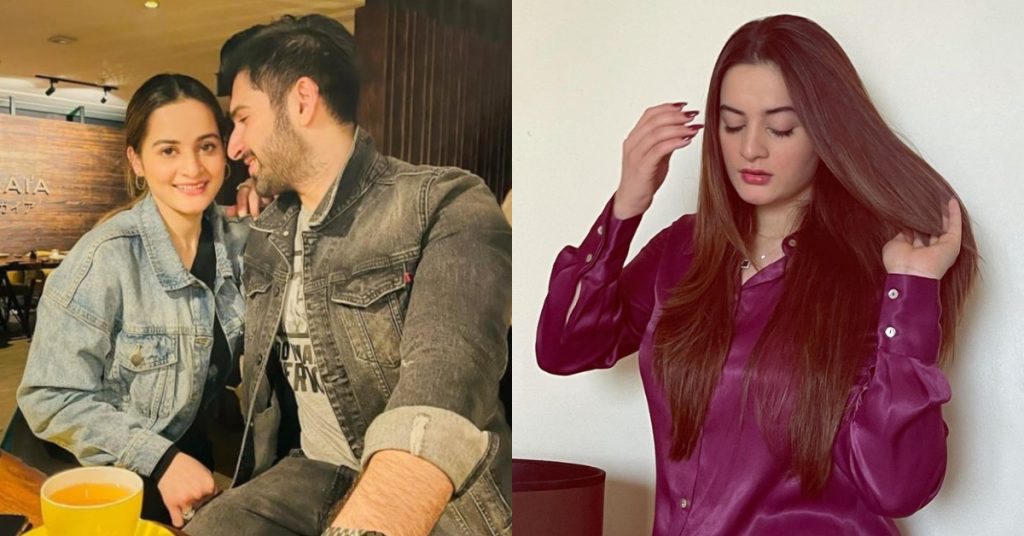 Recent Clicks Of Aiman Khan And Muneeb Butt From Dubai