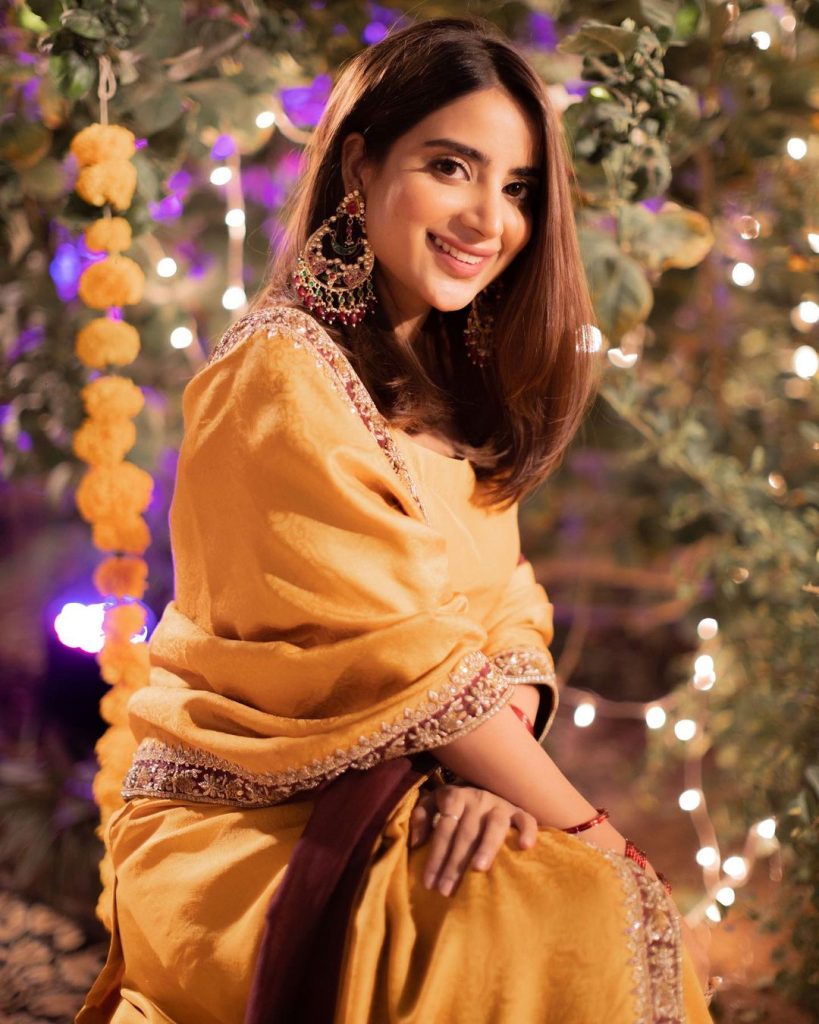 HD Clicks Of Saboor Aly From Mariam Ansari's Wedding Festivities