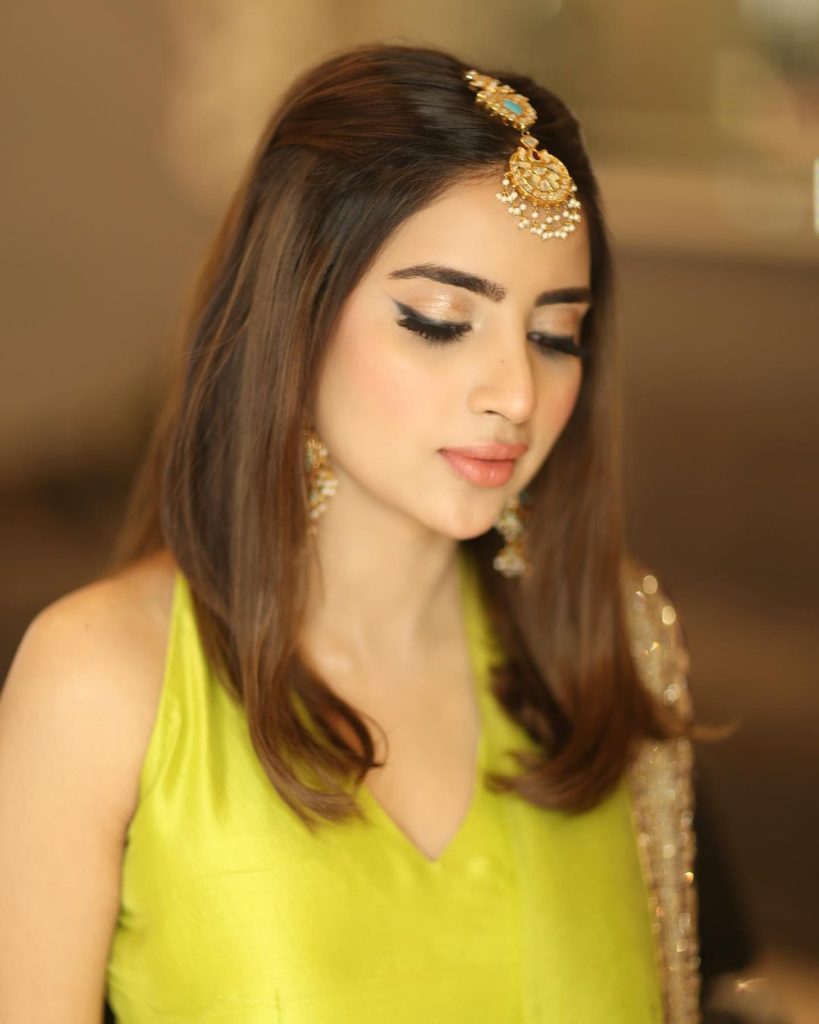 HD Clicks Of Saboor Aly From Mariam Ansari's Wedding Festivities