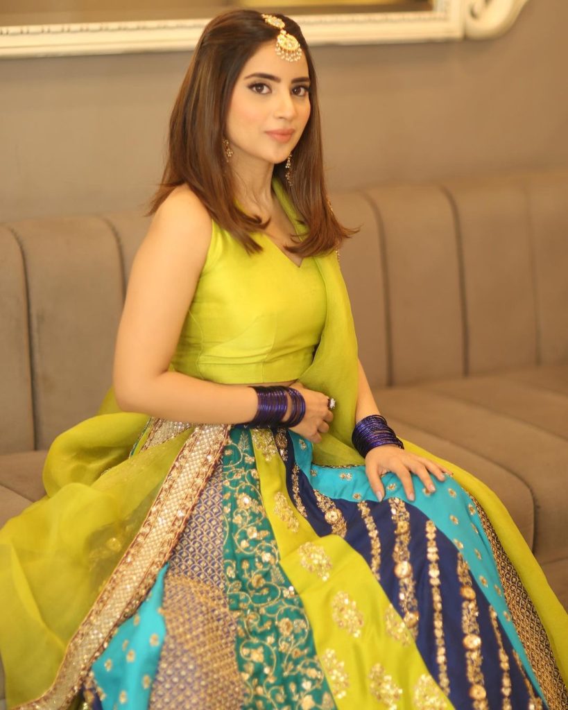 HD Clicks Of Saboor Aly From Mariam Ansari's Wedding Festivities