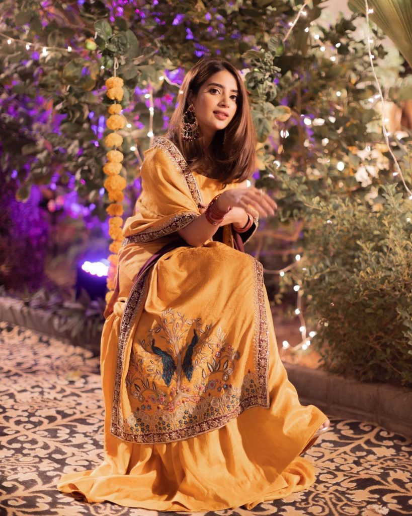 HD Clicks Of Saboor Aly From Mariam Ansari's Wedding Festivities