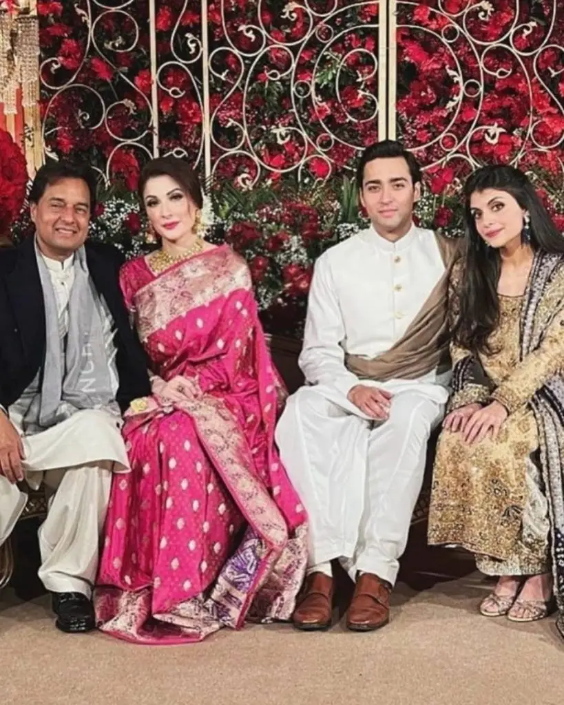 Maryam Nawaz Gorgeous Looks From Junaid Safdar's Wedding