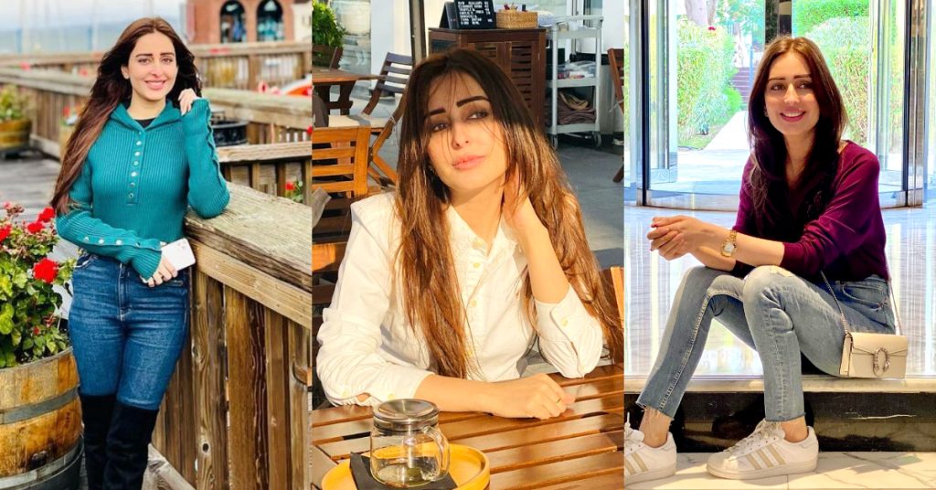 Sidra Niazi Vacationing In UAE And USA - Adorable Pictures