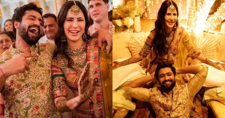 Katrina Kaif And Vicky Kaushal Mehndi Pictures