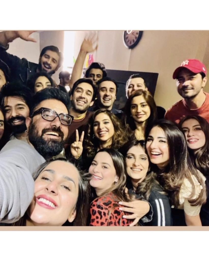 Celebrities Spotted At The Weekend Party At Wajahat Rauf's House