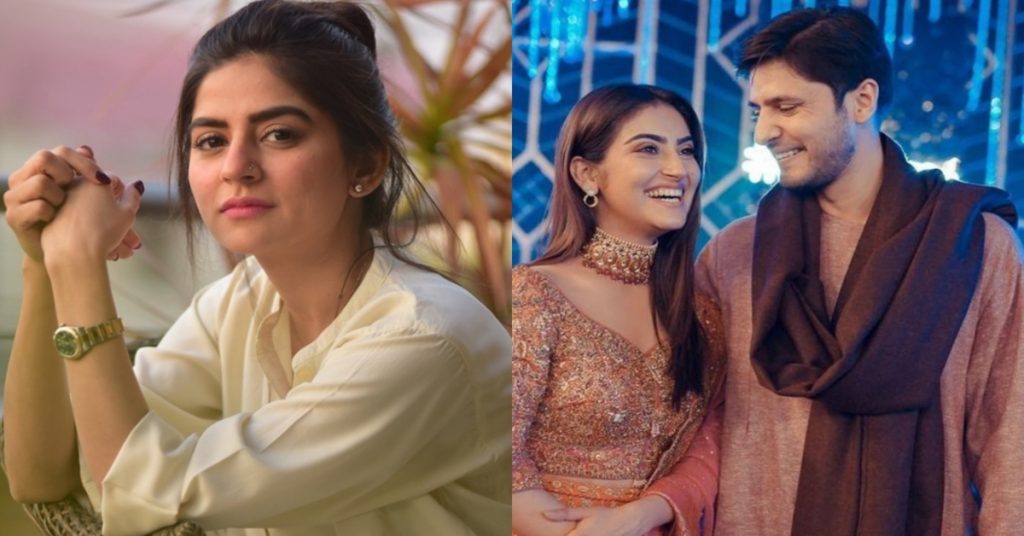 Sanam Baloch Extends Heartwarming Wishes to Hiba Bukhari & Arez Ahmed