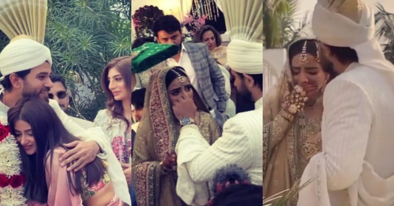 Saboor Aly and Ali Ansari Nikkah Pictures