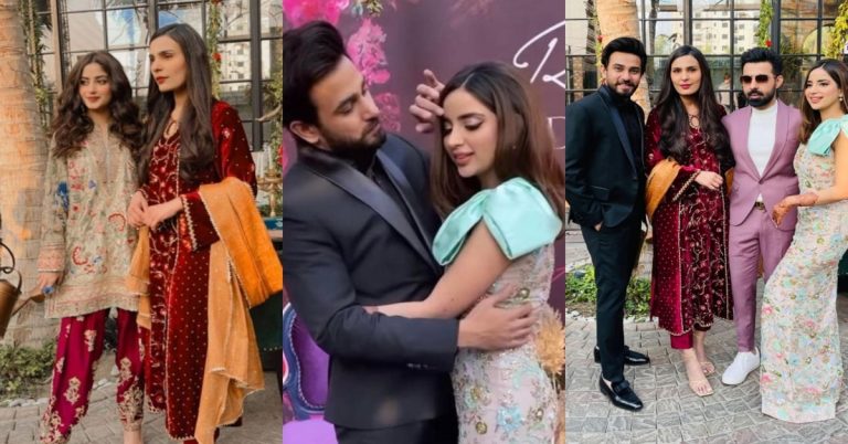 Saboor Aly & Ali Ansari Reception Pictures