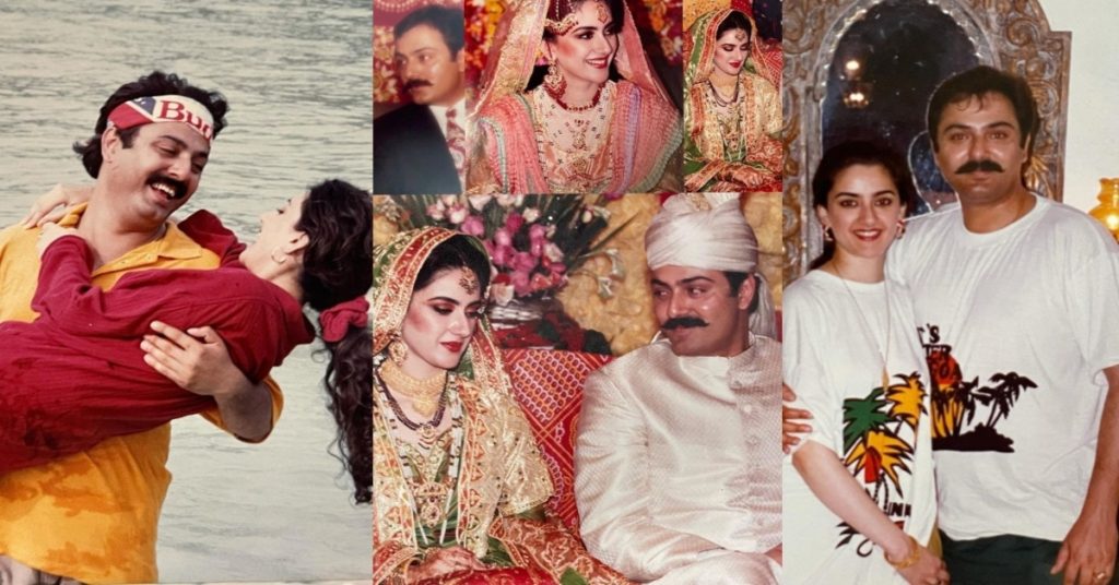 Nauman Ijaz's Wife Shares Throwback Pictures on Her Wedding Anniversary