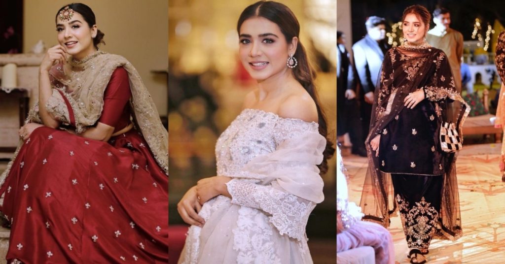 Mansha Pasha Gorgeous Pictures From Recent Weddings