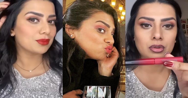 Model Fia’s Perfect Makeup Tutorial For Wearing Red Lip Colour